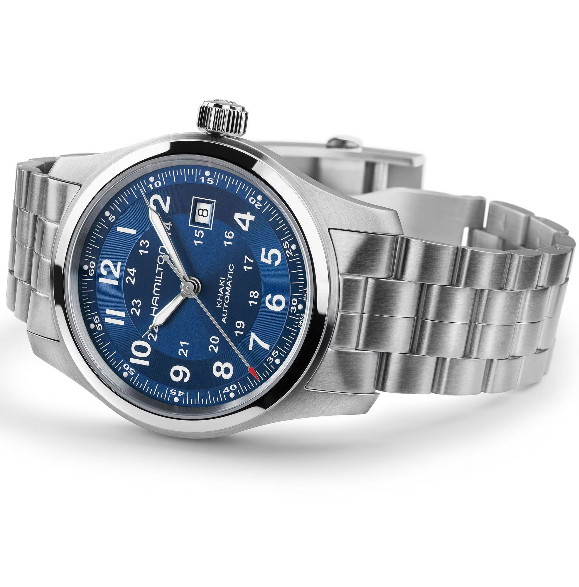 Hamilton Khaki Field Auto 42mm H70605140 Erkek Kol Saati