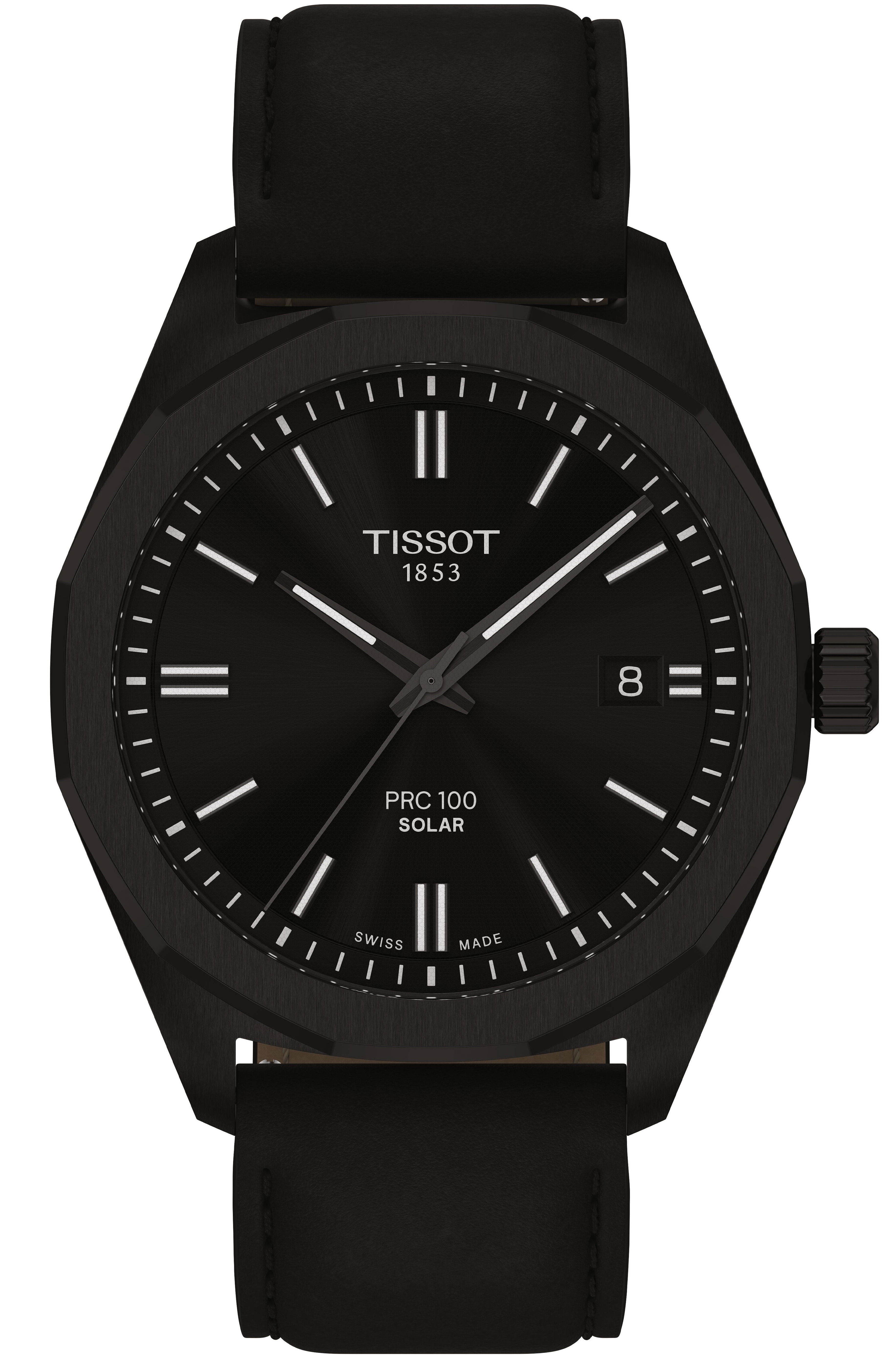 Tissot PRC 100 Solar 39mm T1514223605100 - Erkek Kol Saati (T151.422.36.051.00)