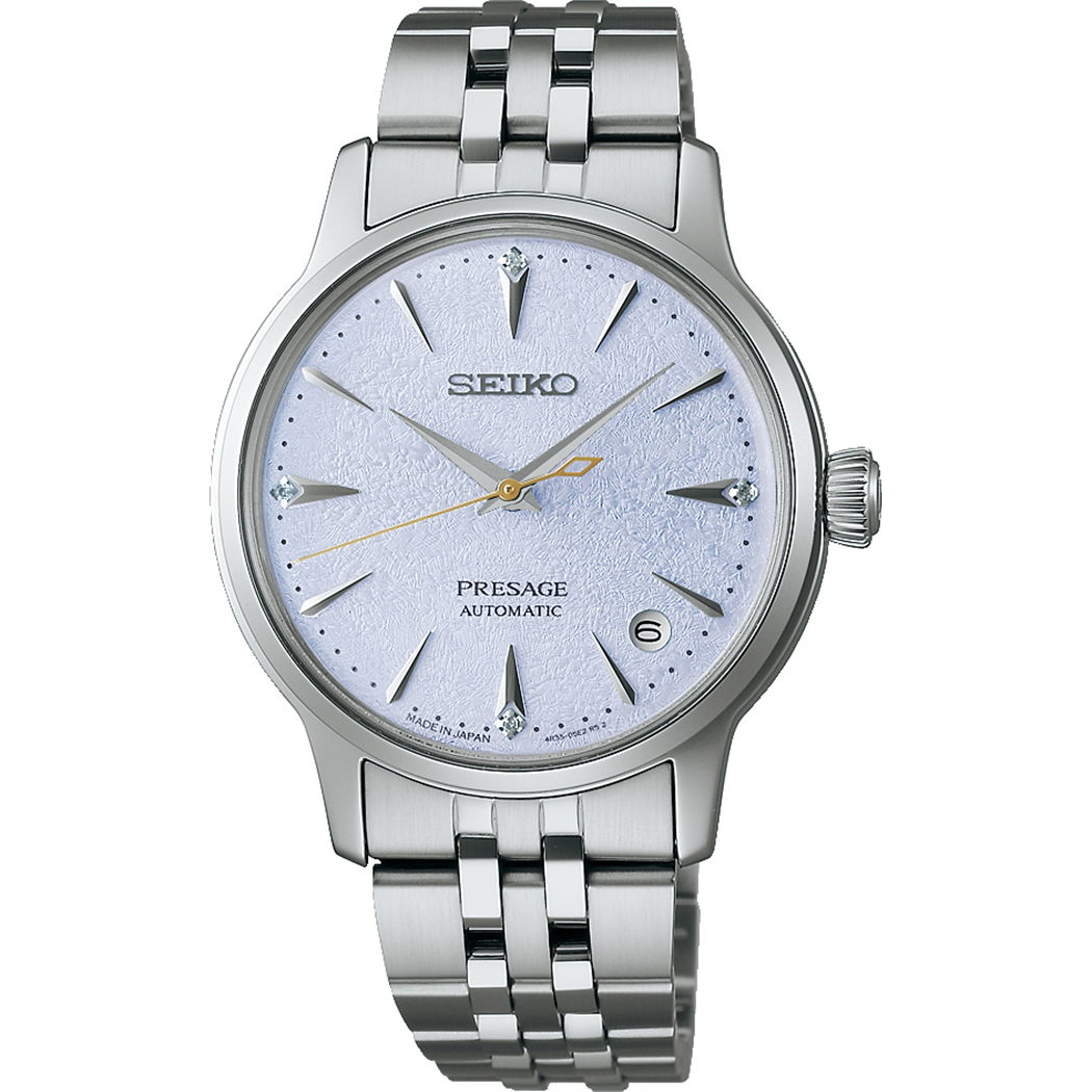Seiko SRPL61J Presage Frozen Mojito Diamond Cocktail Time Otomatik Kadın Kol Saati