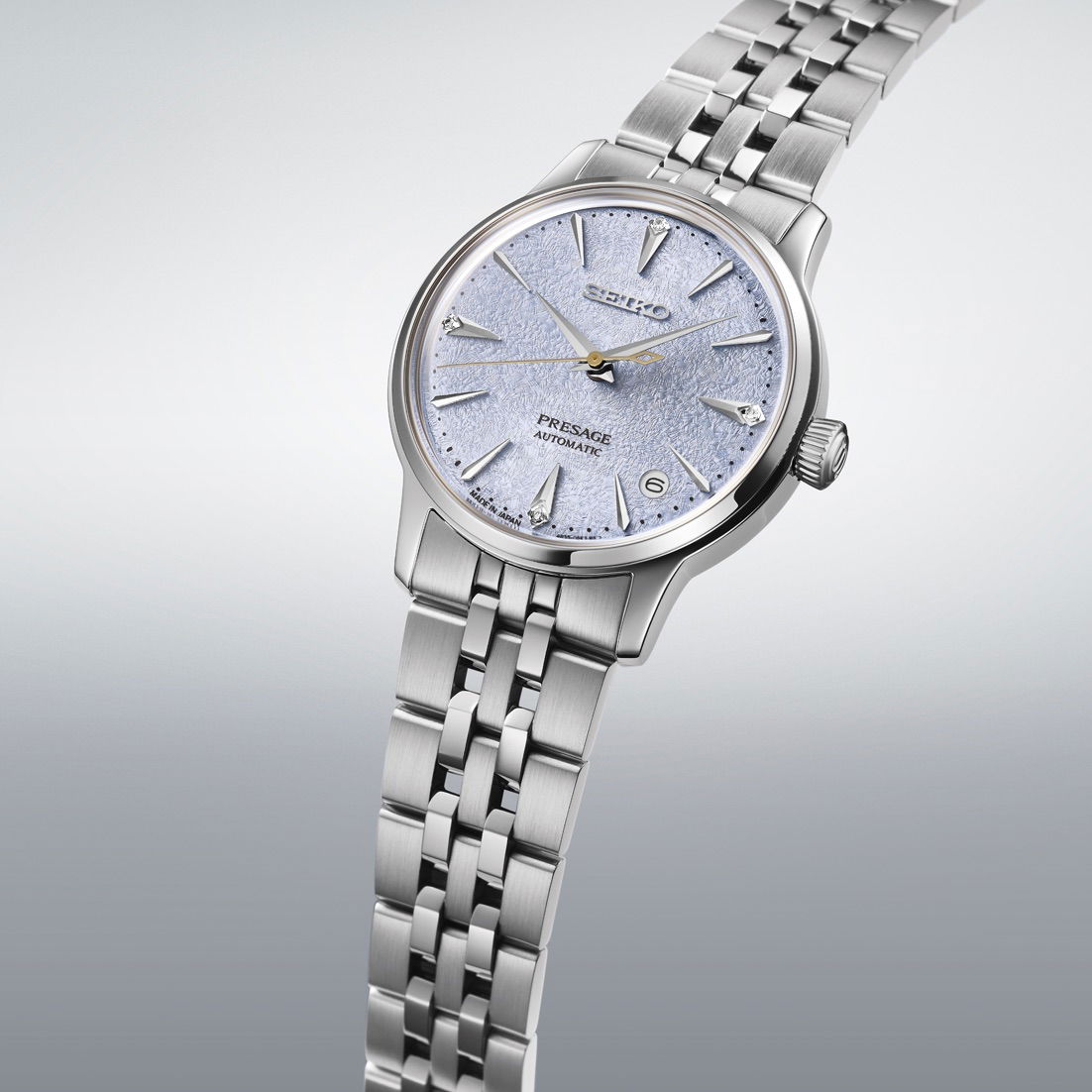 Seiko Presage Srpl61j1 (Srpl61j) Frozen Mojito Diamond Cocktail Time Otomatik Kadın Kol Saati