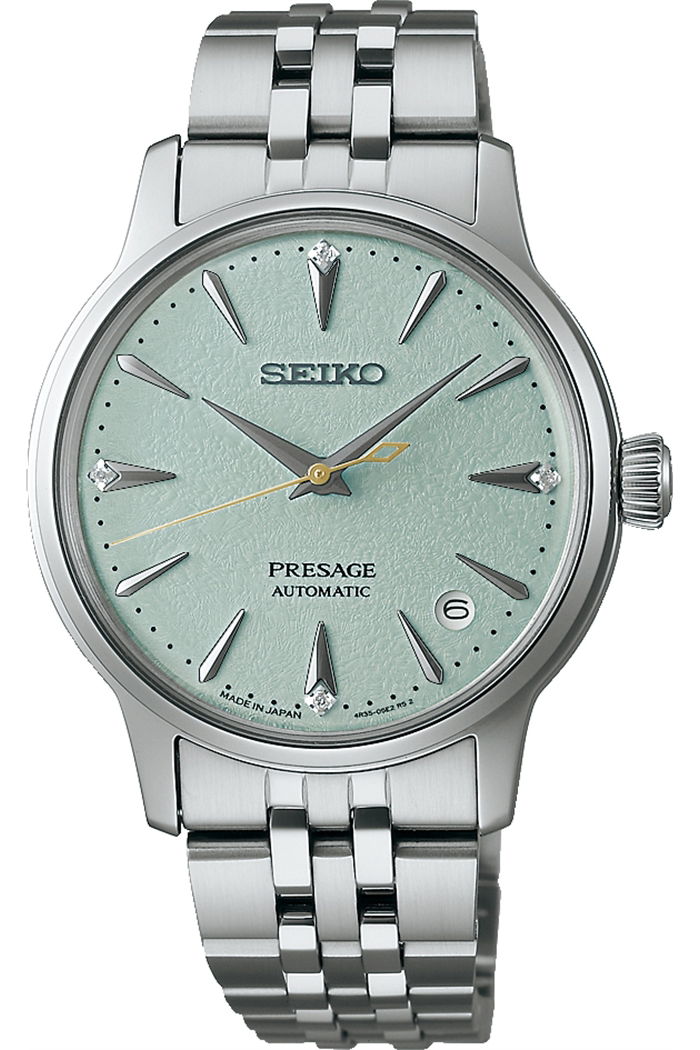 Seiko SRPL63J Presage Frozen Mojito Diamond Cocktail Time Otomatik Kadın Kol Saati