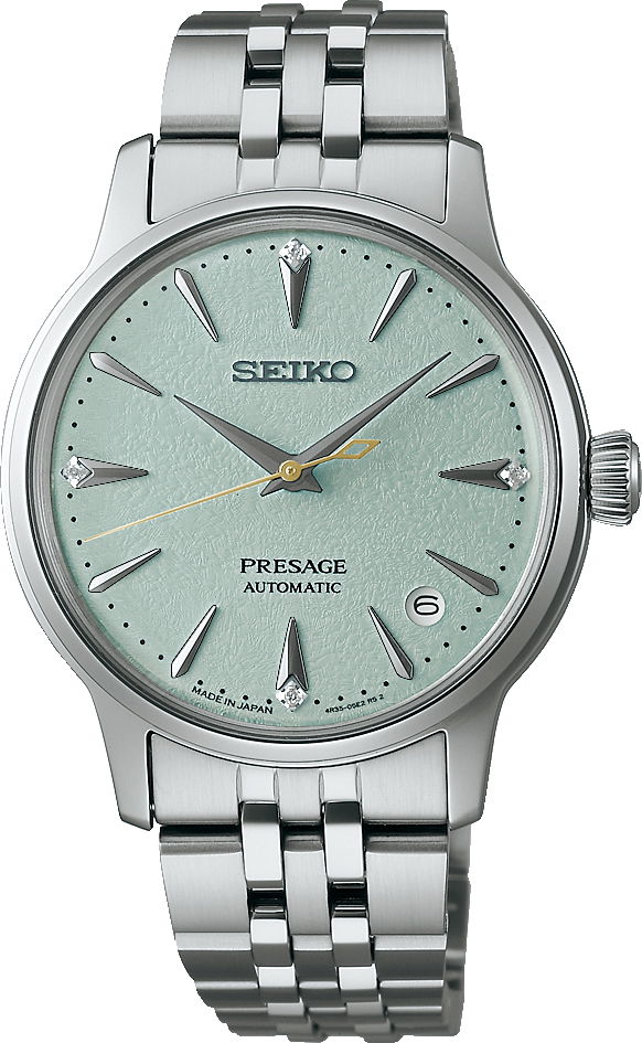 Seiko Presage Srpl63j1 (Srpl63j) Frozen Mojito Diamond Cocktail Time Otomatik Kadın Kol Saati