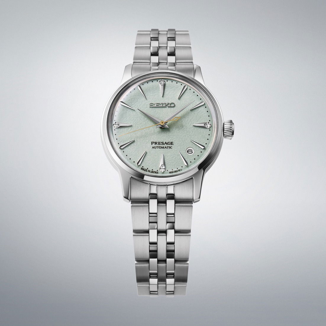Seiko Presage Srpl63j1 (Srpl63j) Frozen Mojito Diamond Cocktail Time Otomatik Kadın Kol Saati