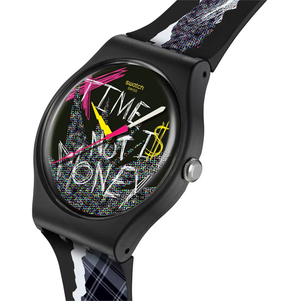 Swatch So32b122-5300 BLANK CHECK