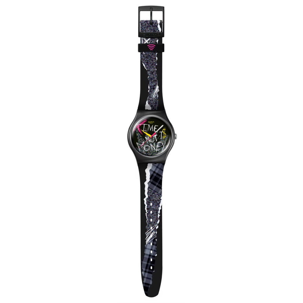 Swatch So32b122-5300 BLANK CHECK