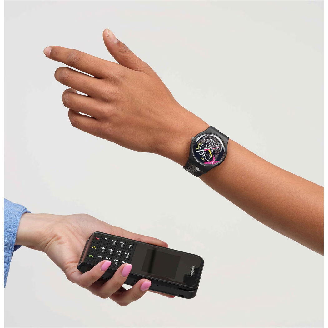 Swatch So32b122-5300 BLANK CHECK