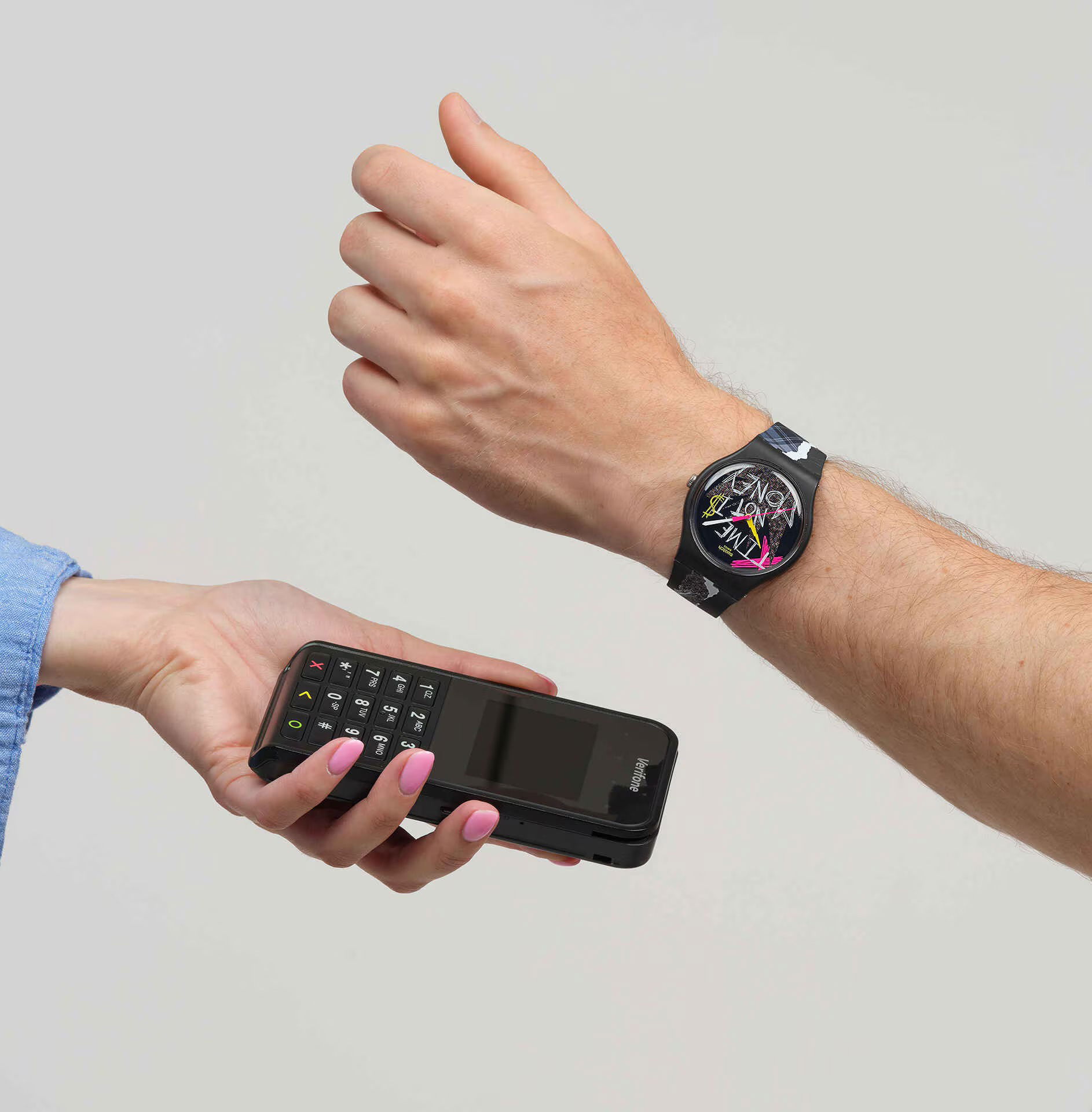 Swatch So32b122-5300 BLANK CHECK