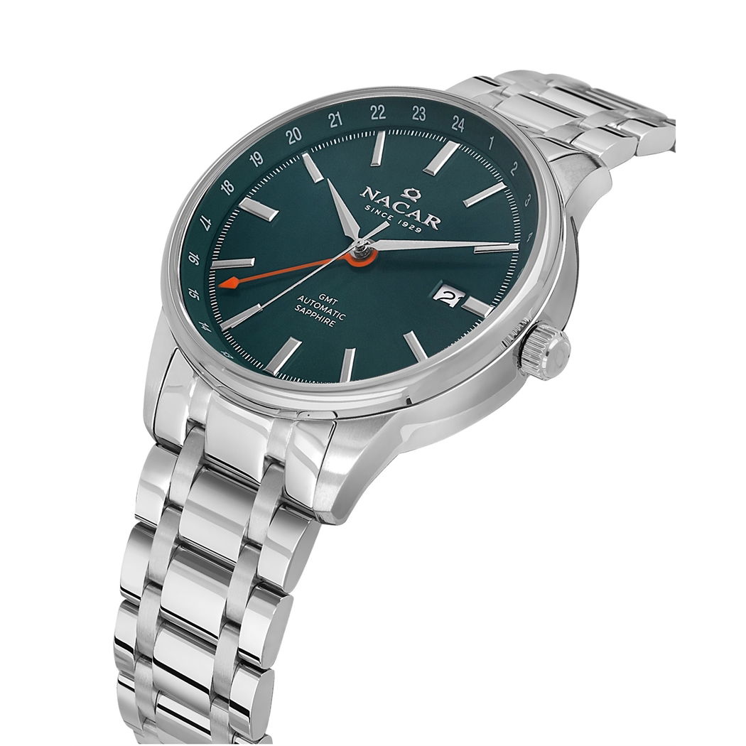 Nacar Nc42-299357-Anm Otomatik GMT Erkek Kol Saati