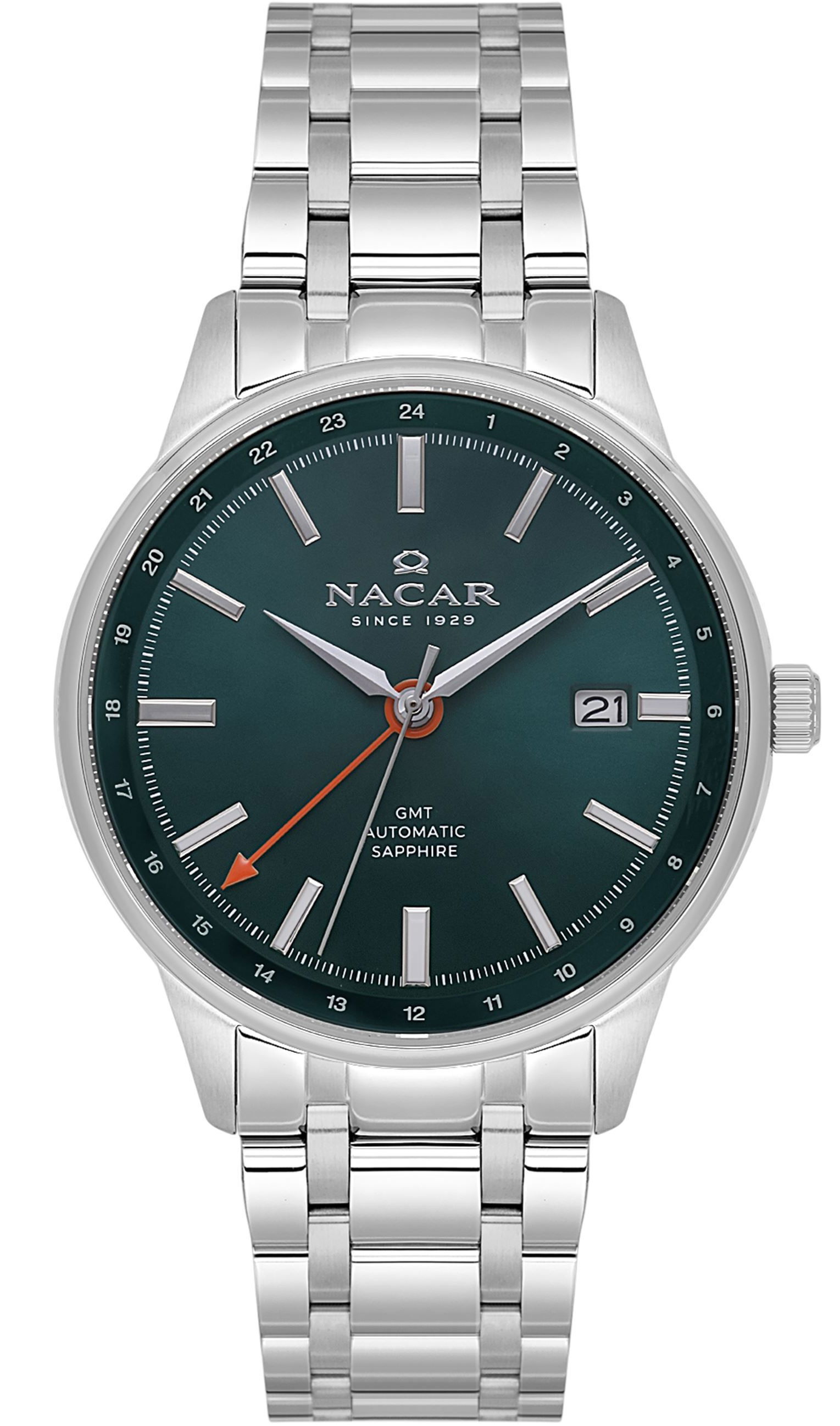 Nacar Nc42-299357-Anm Otomatik GMT Erkek Kol Saati