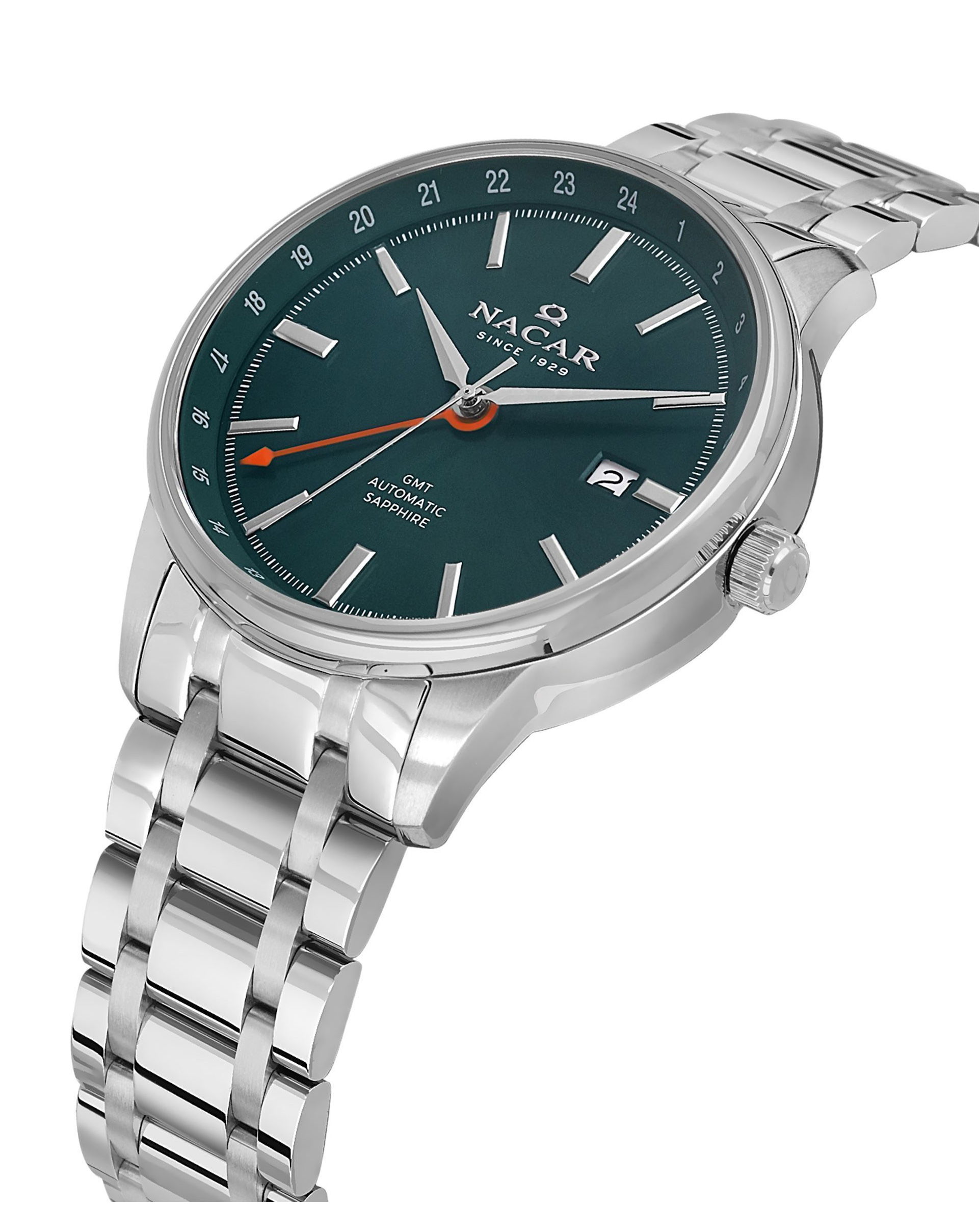 Nacar Nc42-299357-Anm Otomatik GMT Erkek Kol Saati