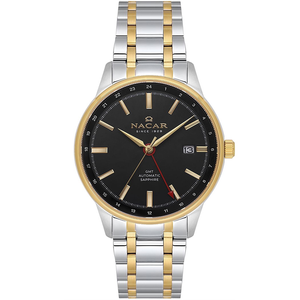 Nacar Nc42-299357-Cbm Otomatik GMT Erkek Kol Saati