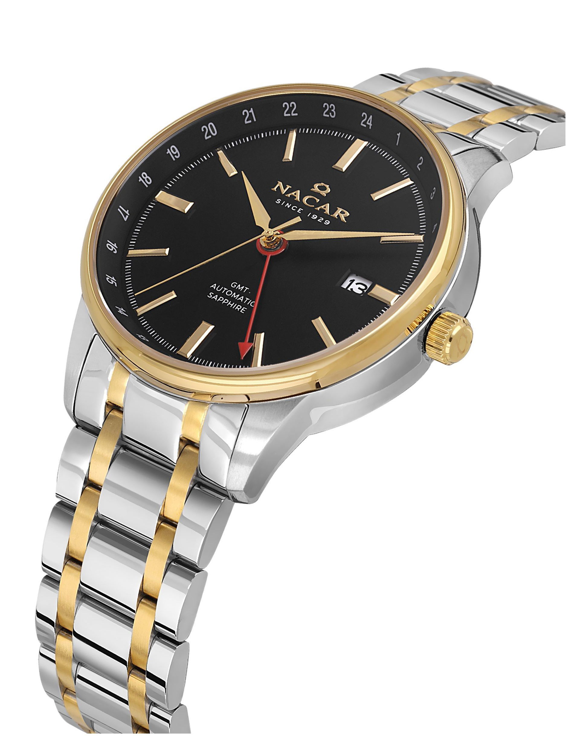 Nacar Nc42-299357-Cbm Otomatik GMT Erkek Kol Saati