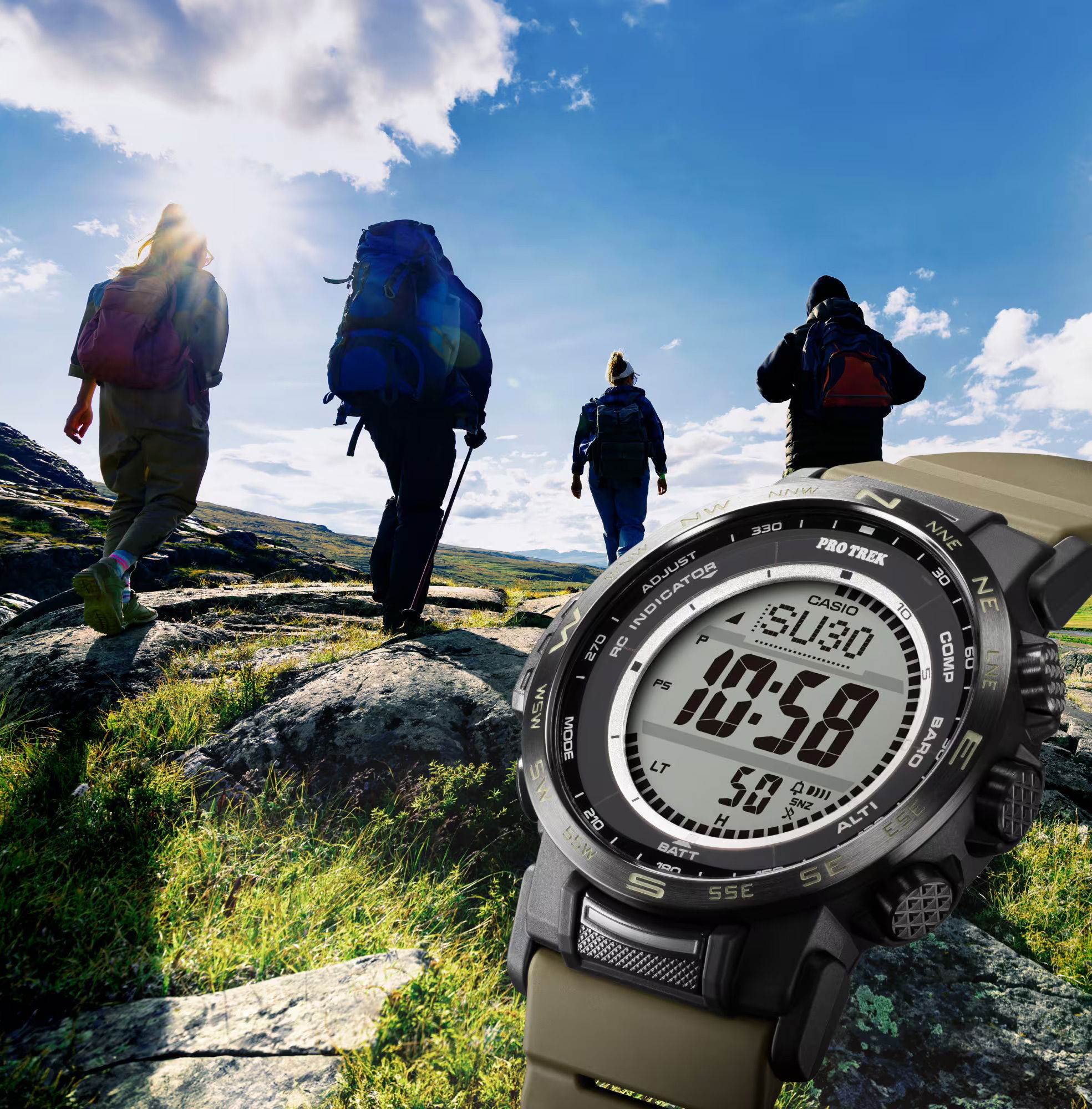 Casio Prw-35Ld-5Dr Pro Trek Erkek Kol Saati