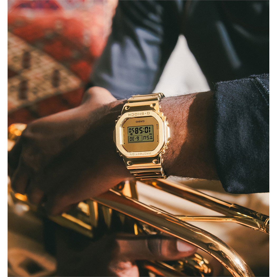 Casio G-Steel Gm-5600Ymg-9Dr Erkek Kol Saati