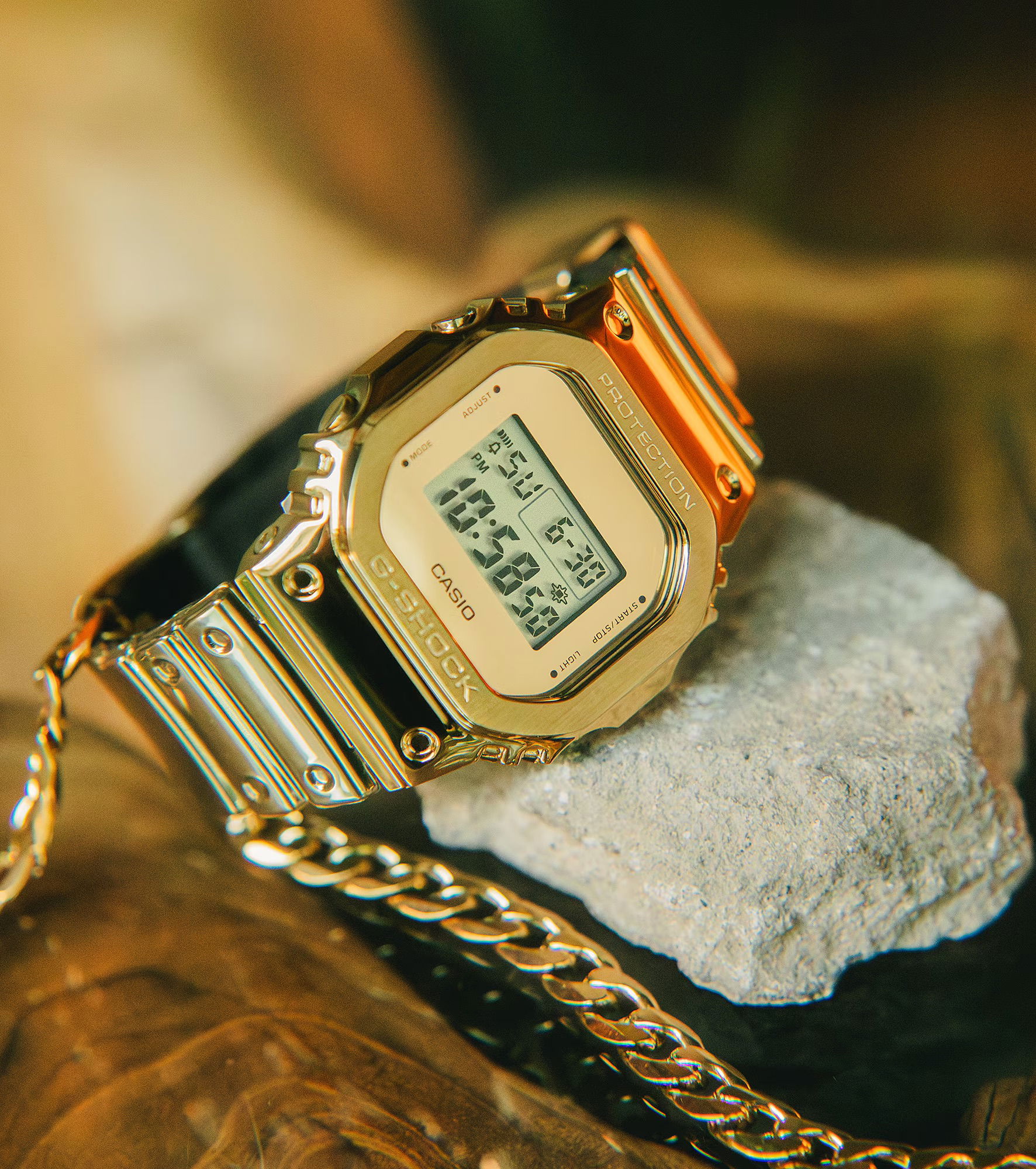 Casio G-Steel Gm-5600Ymg-9Dr Erkek Kol Saati