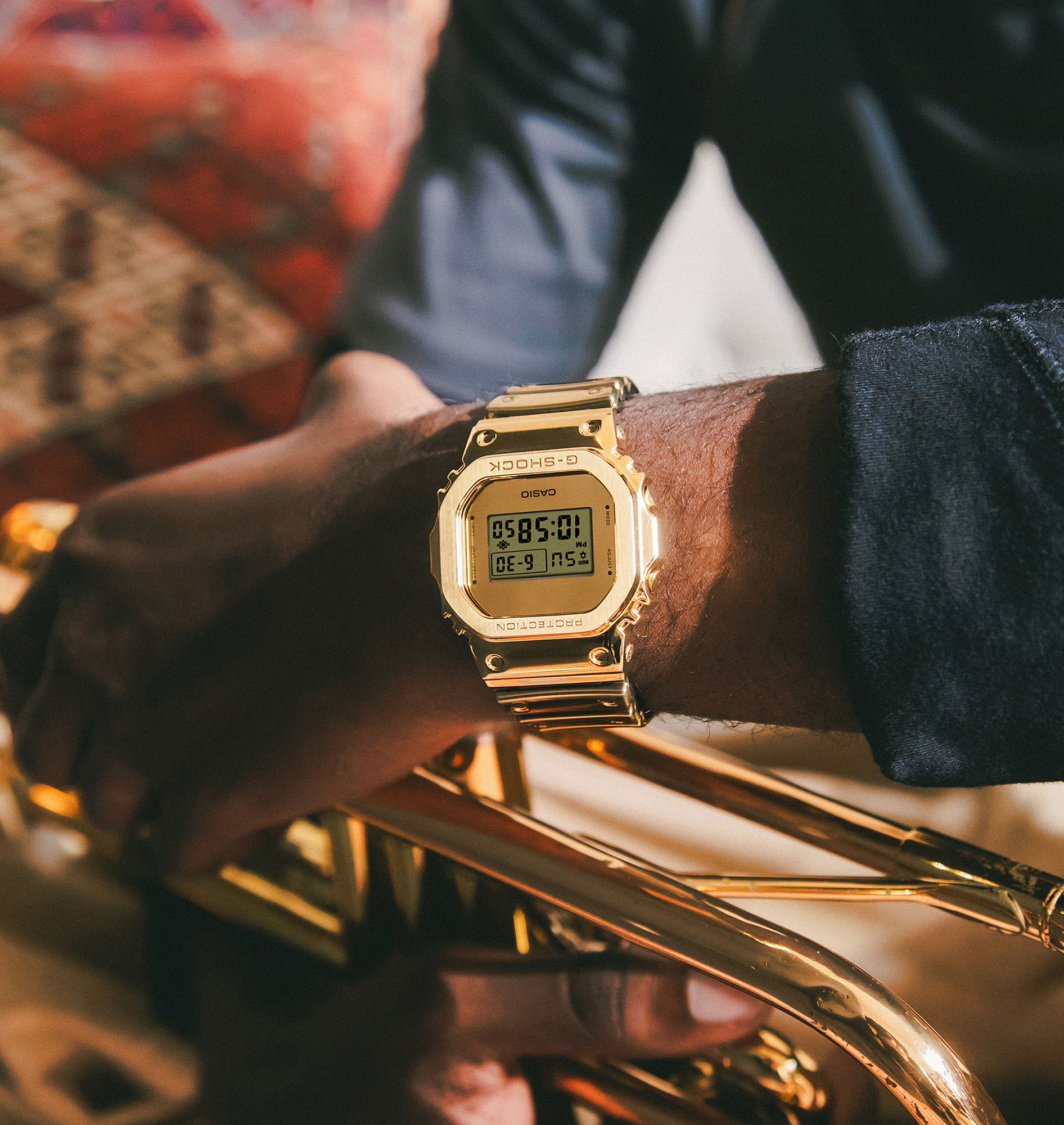 Casio G-Steel Gm-5600Ymg-9Dr Erkek Kol Saati