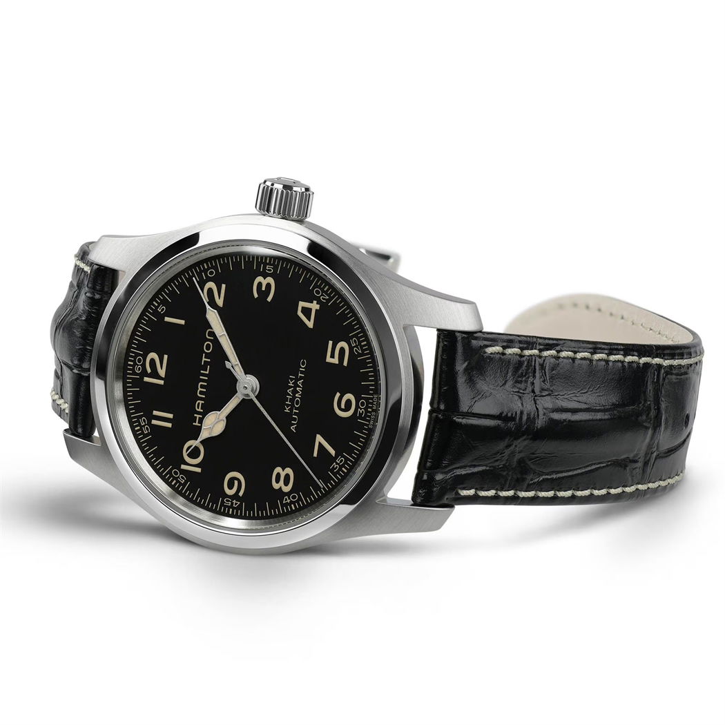 Hamilton H70605732 Khaki Field Murph 42mm Bilezik Seti Erkek Kol Saati
