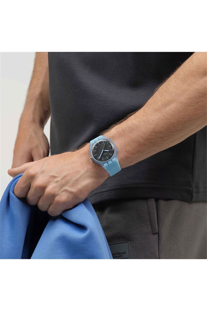 Swatch So29l101 Blue Moves Kol Saati