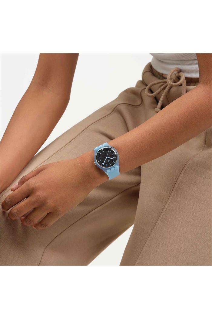 Swatch So29l101 Blue Moves Kol Saati