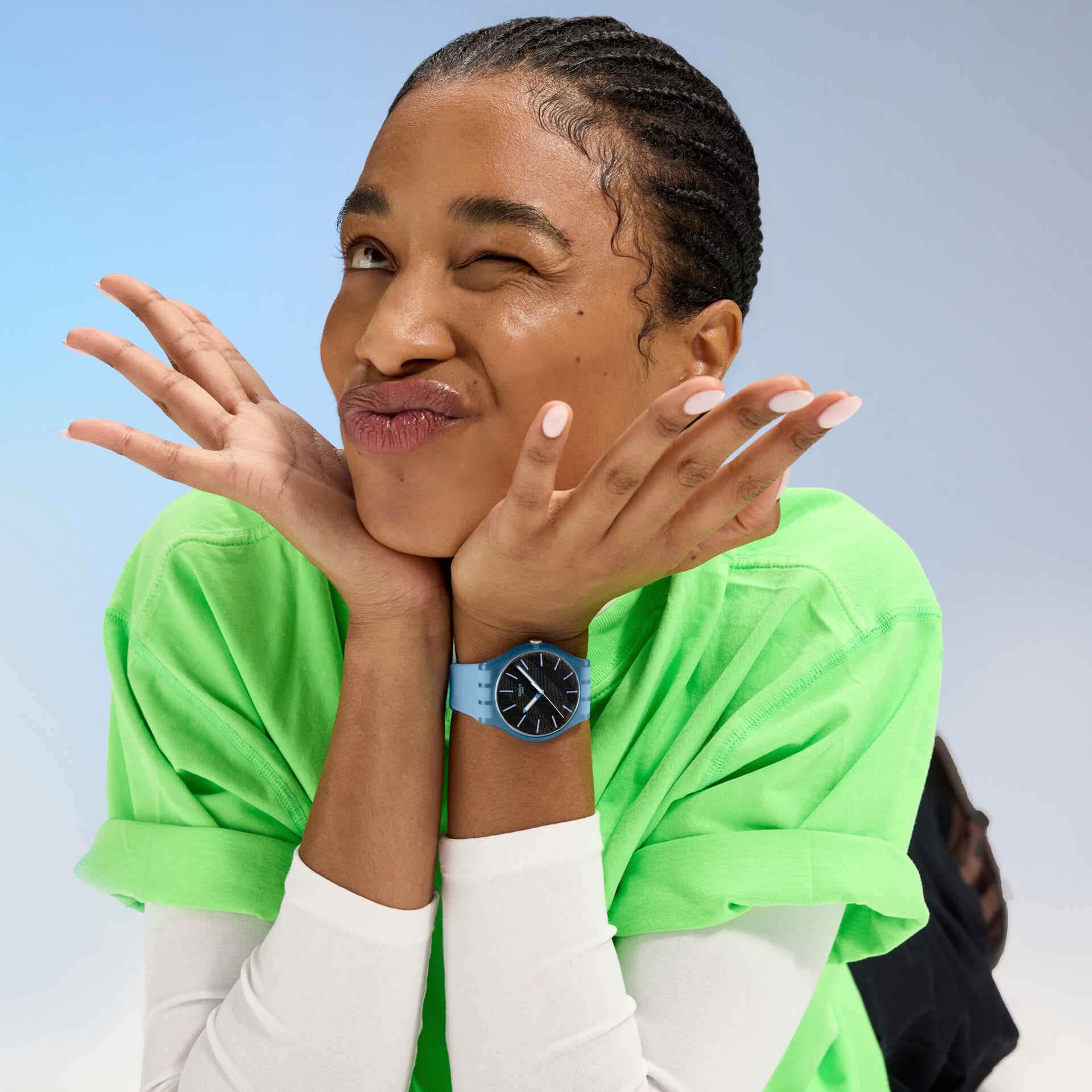 Swatch So29l101 Blue Moves Kol Saati