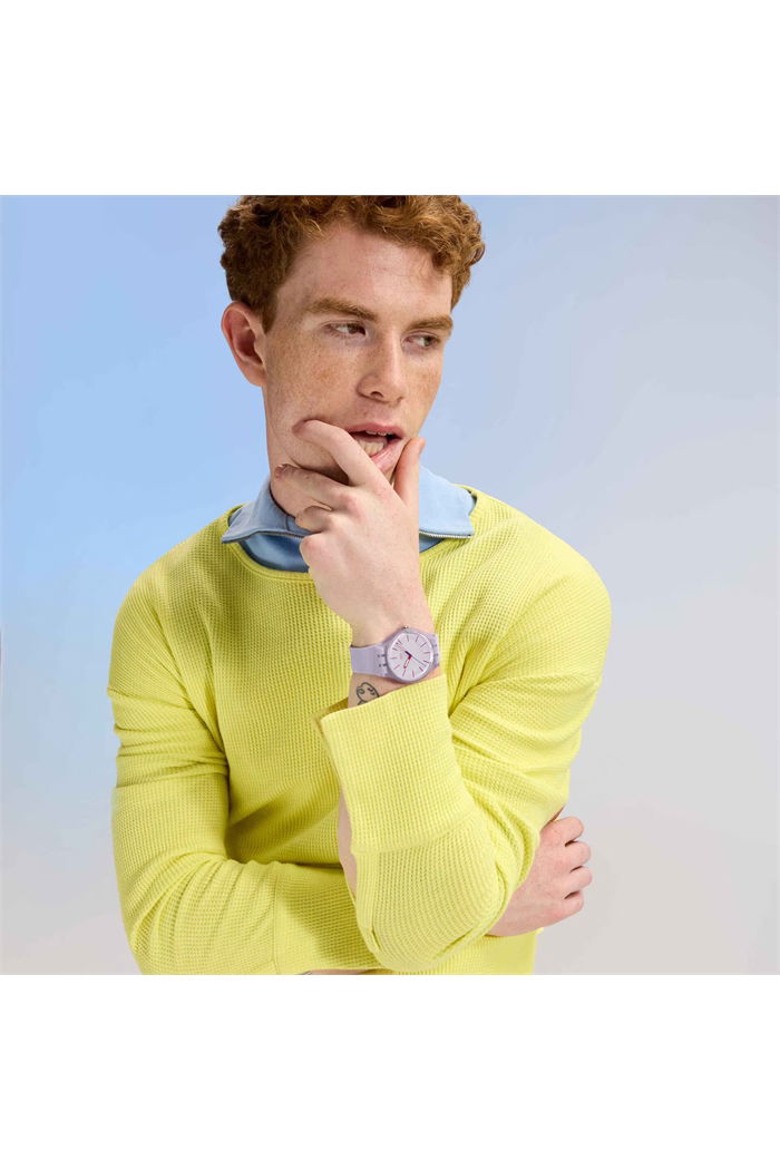 Swatch So29v101 Lavendaze Kol Saati