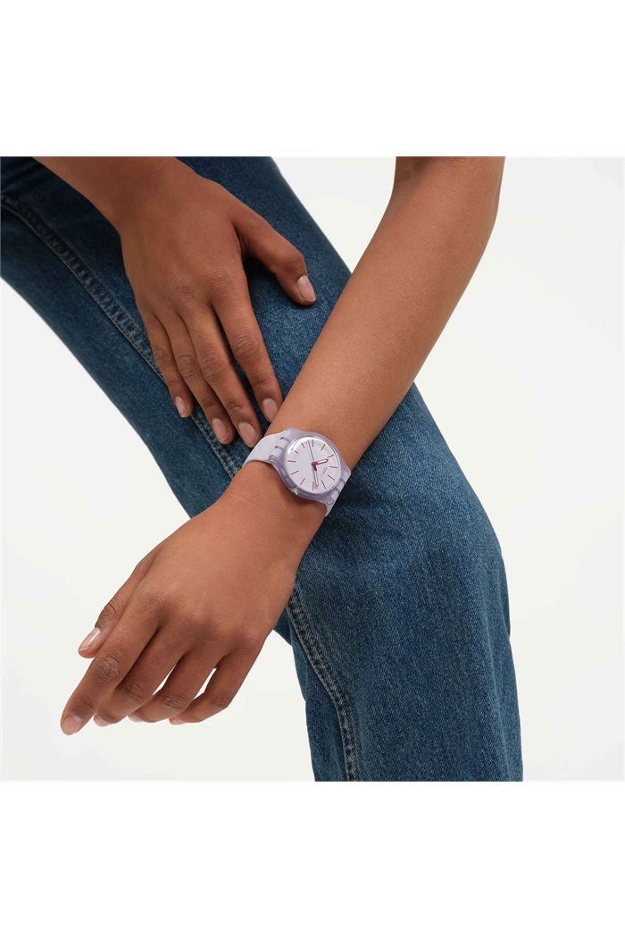 Swatch So29v101 Lavendaze Kol Saati