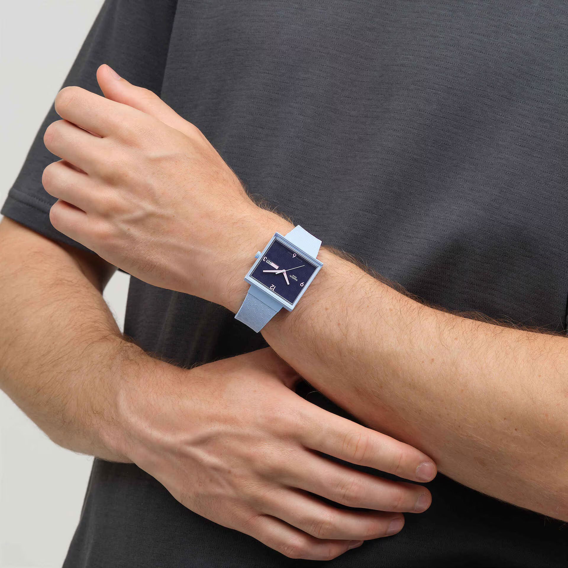 Swatch So34l701 Bright Aangle Kol Saati