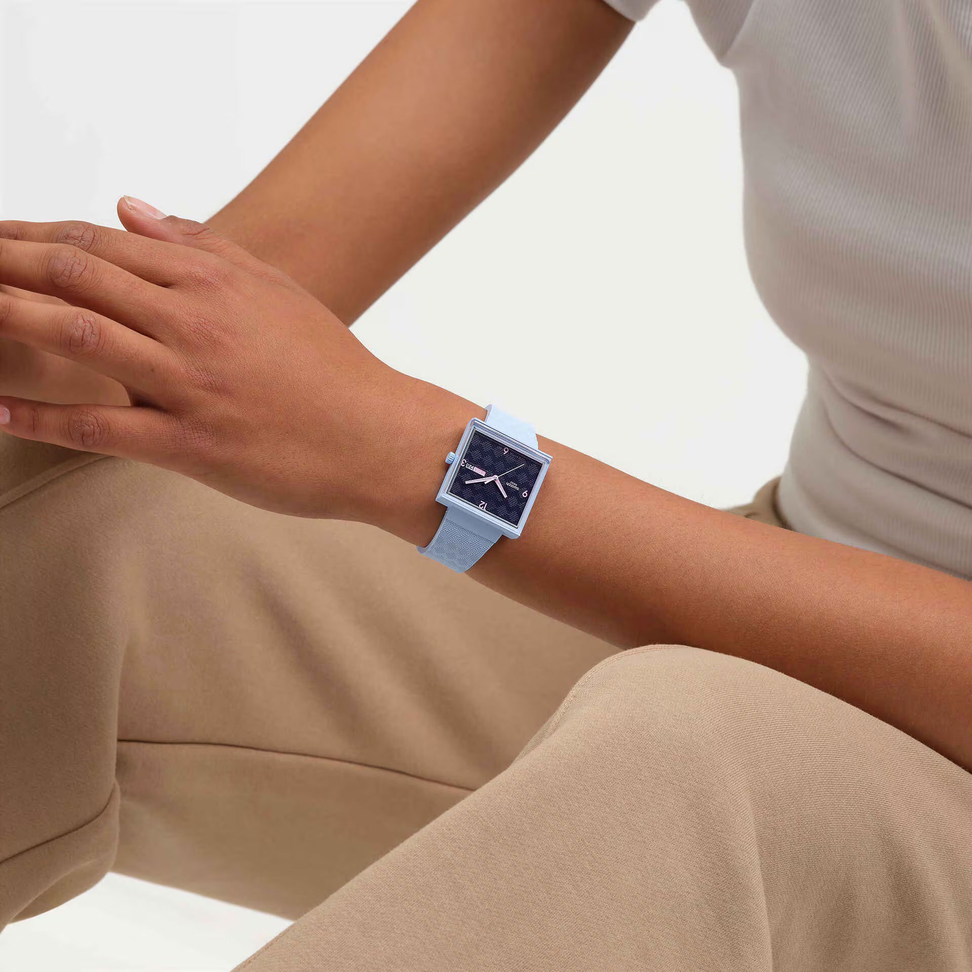 Swatch So34l701 Bright Aangle Kol Saati