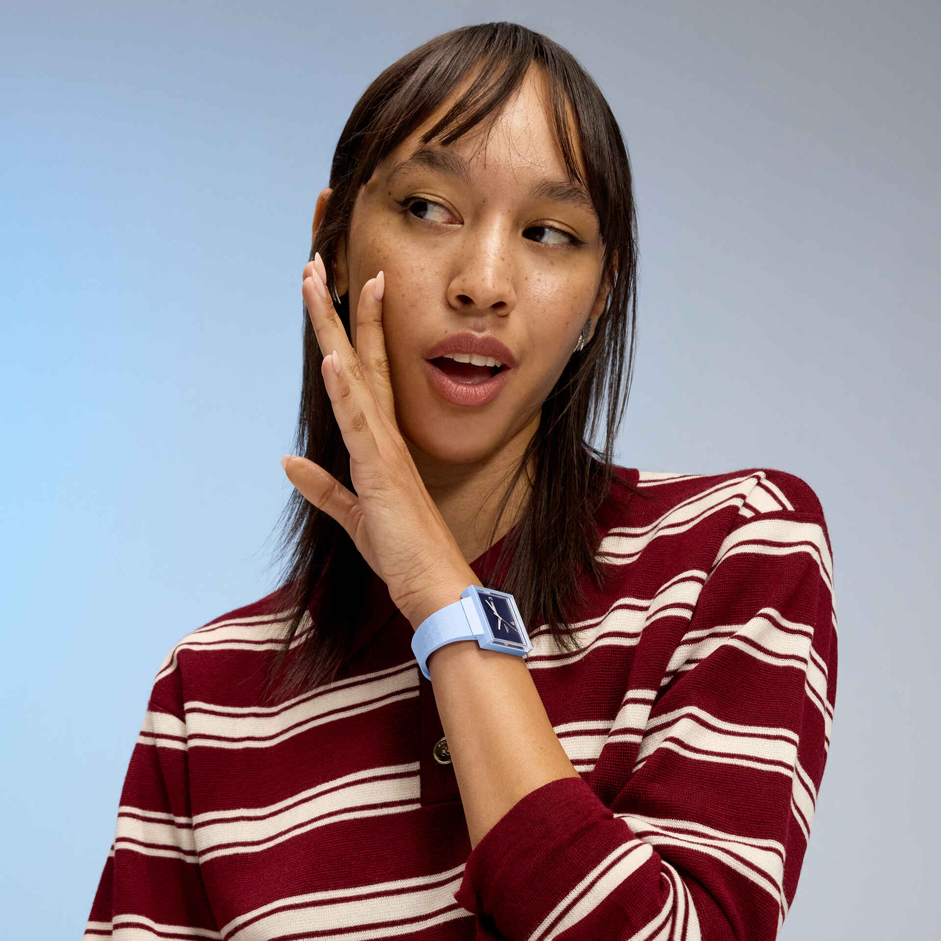 Swatch So34l701 Bright Aangle Kol Saati