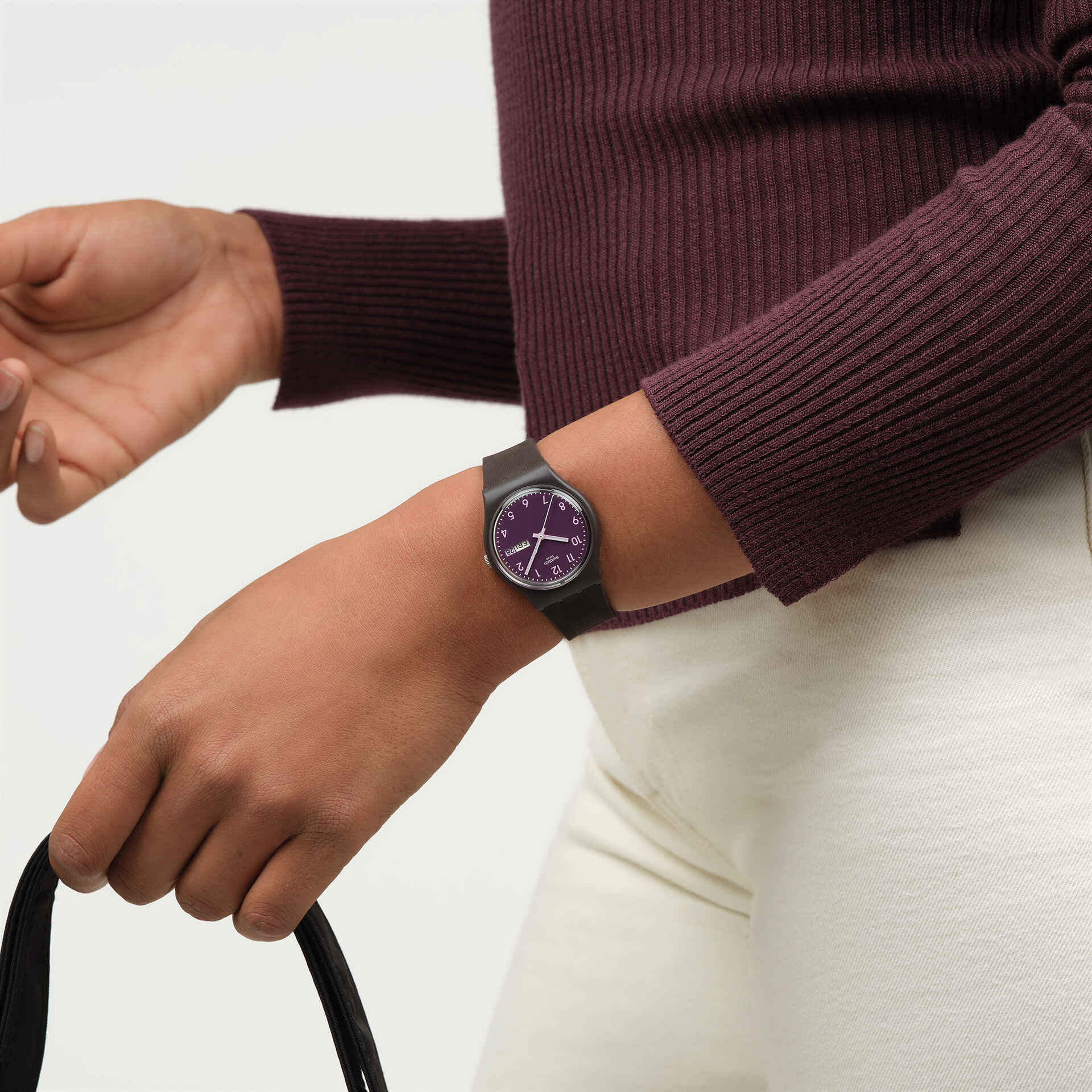 Swatch So28c700 Weaving Wonders Kol Saati