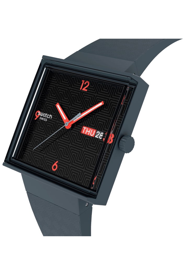 Swatch So34m701 Squared Off Kol Saati
