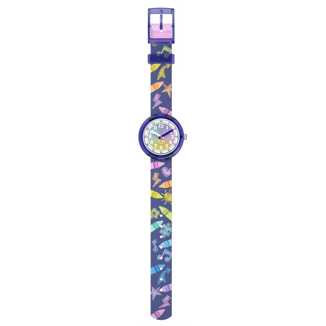 Flik Flak Fpnp173 Rainbow Crayons Çocuk Kol Saati