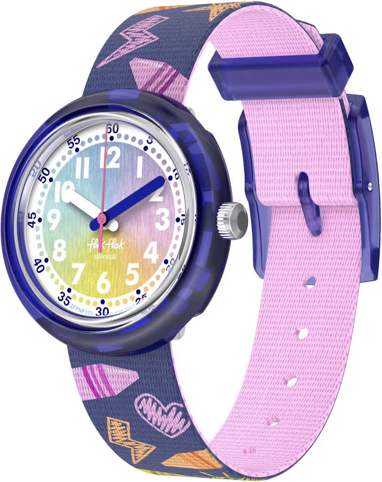 Flik Flak Fpnp173 Rainbow Crayons Çocuk Kol Saati