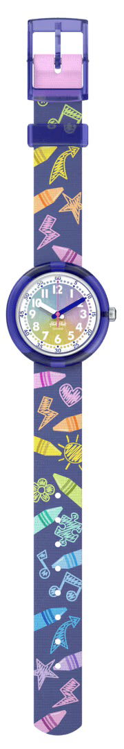 Flik Flak Fpnp173 Rainbow Crayons Çocuk Kol Saati