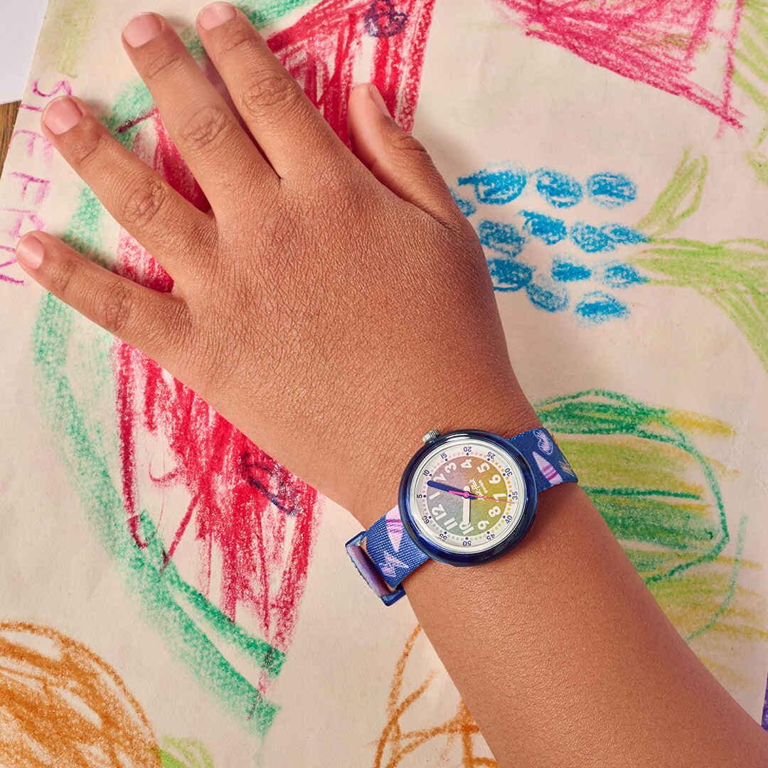 Flik Flak Fpnp173 Rainbow Crayons Çocuk Kol Saati