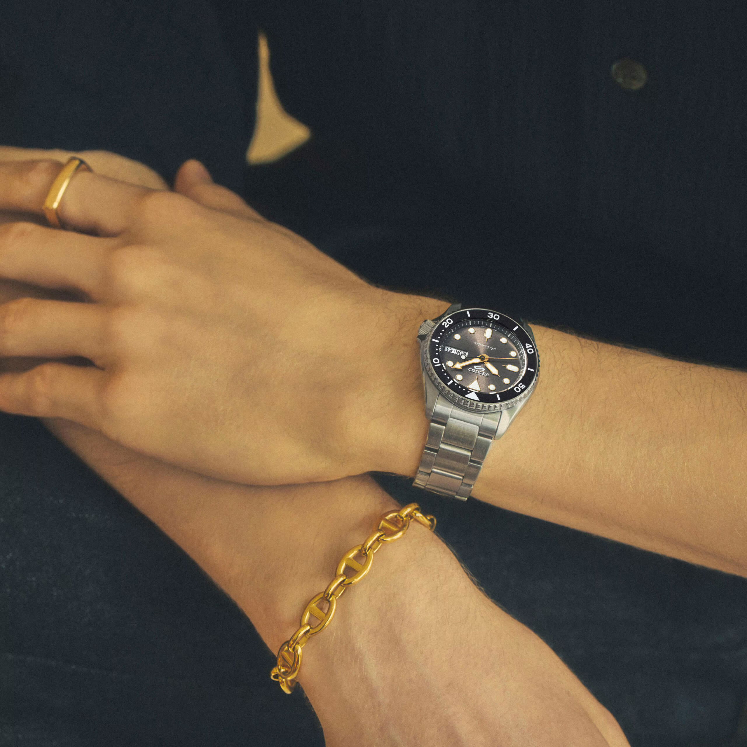 Seiko 5 Sports Srpl79k1 (Srpl79k) SKX 38 mm Street Stonewash Otomatik Kol Saati