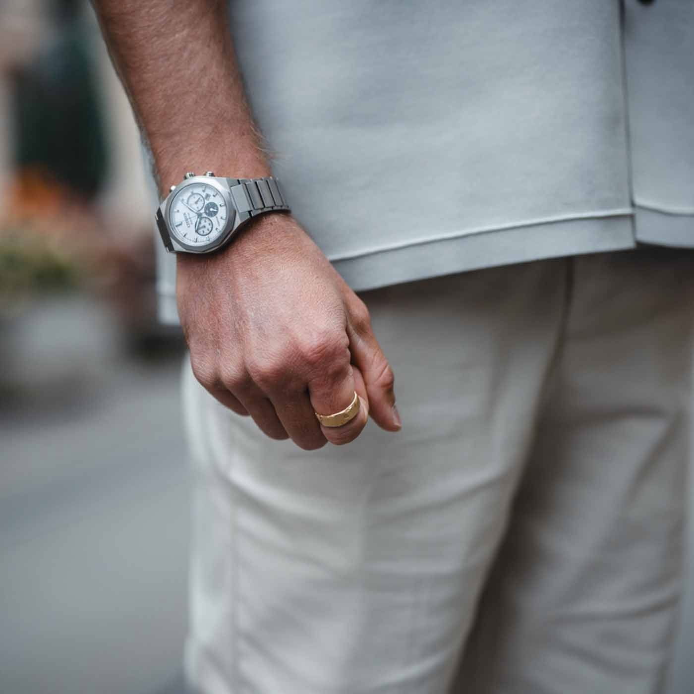 Citizen Ca4690-51A Super Titanuim Zenshin Senkei