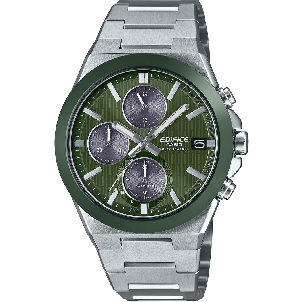 Casio Efs-S650d-3Adf Güneş Enerjili Kronograf Erkek Kol Saati