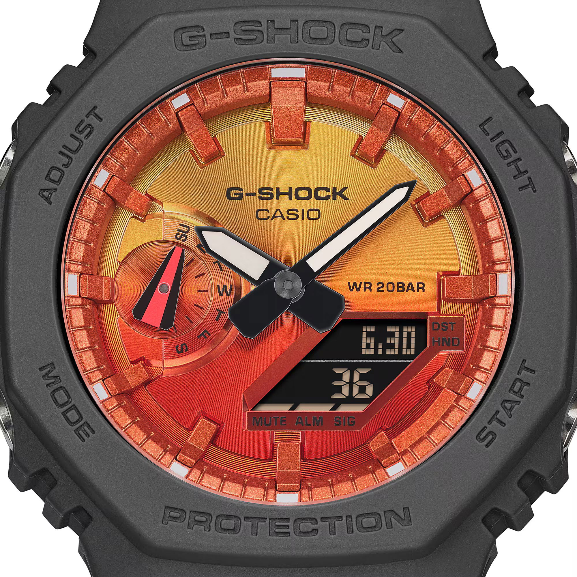 Casio Ga-2100FL-8A4dr G-Shock Erkek Kol Saati