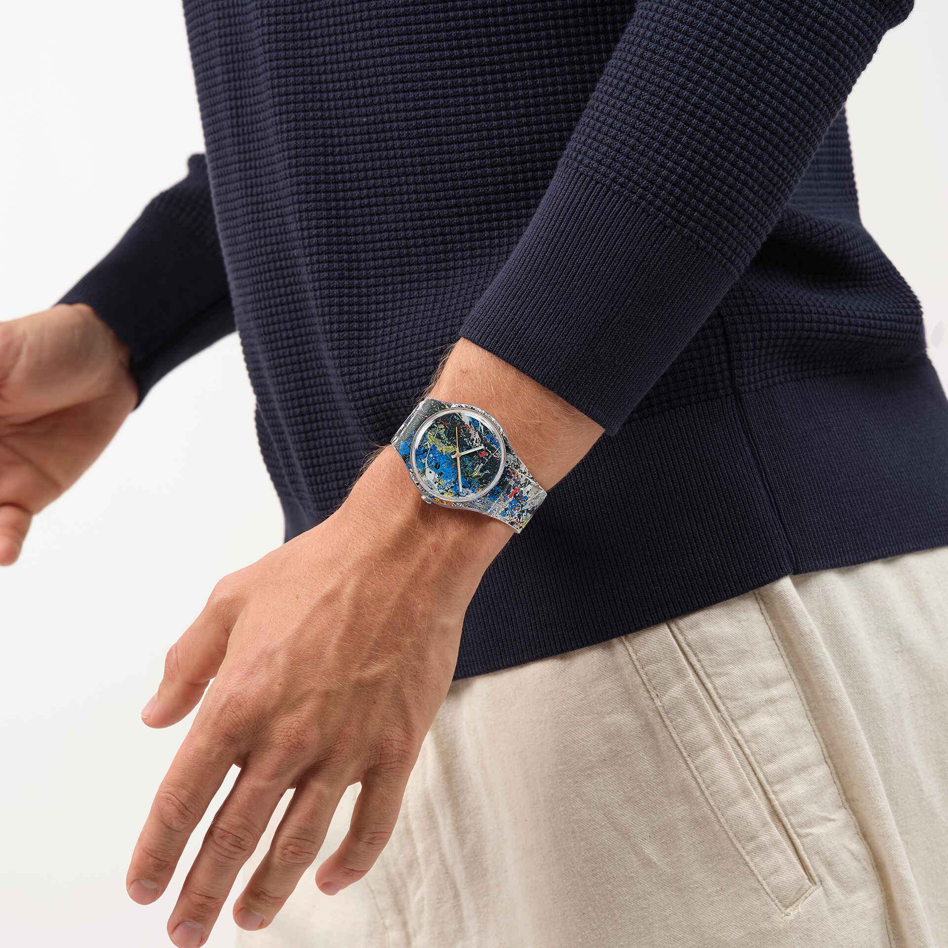 Swatch Suoz366 Pollock's Alchemy