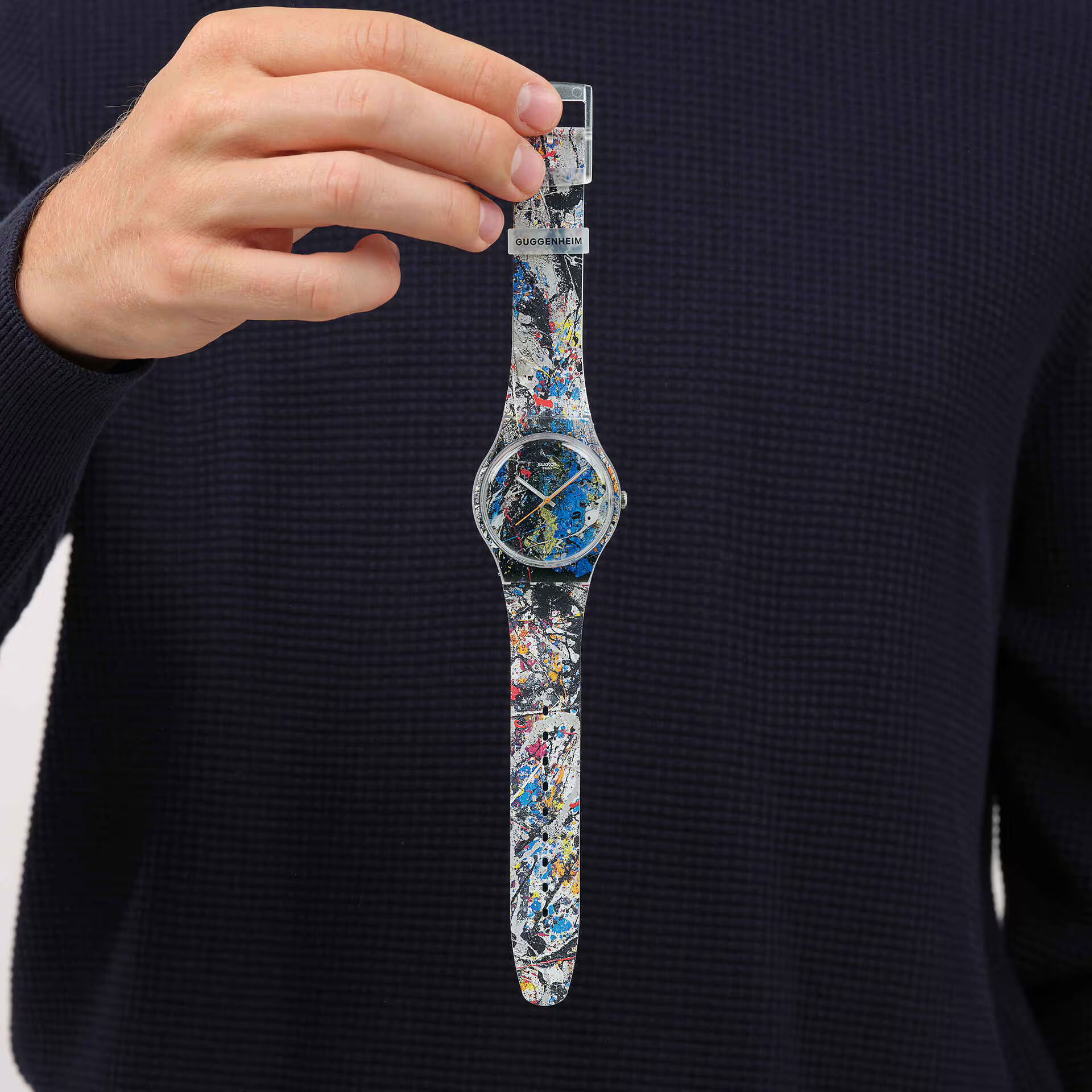 Swatch Suoz366 Pollock's Alchemy