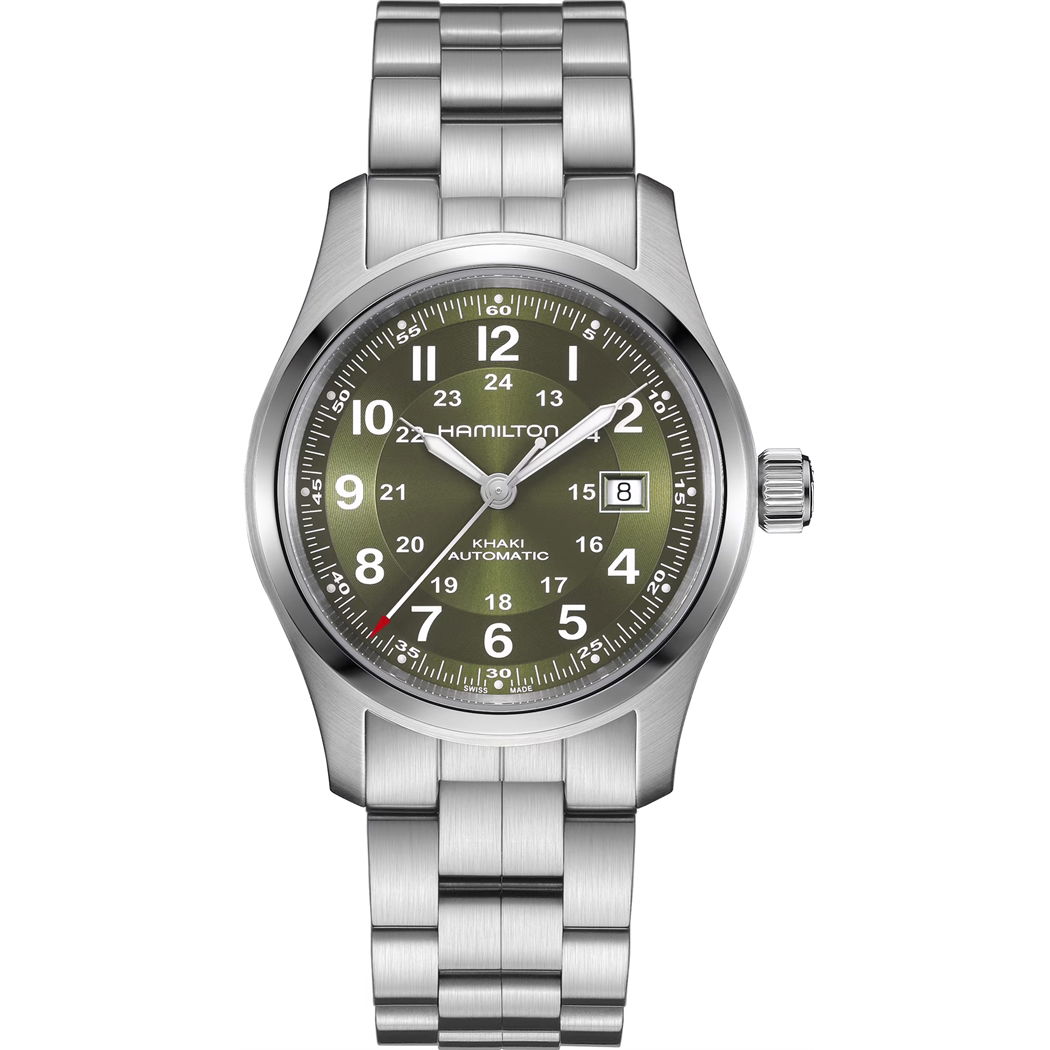 Hamilton H70605160 Khaki Field Auto 42mm Erkek Kol Saati