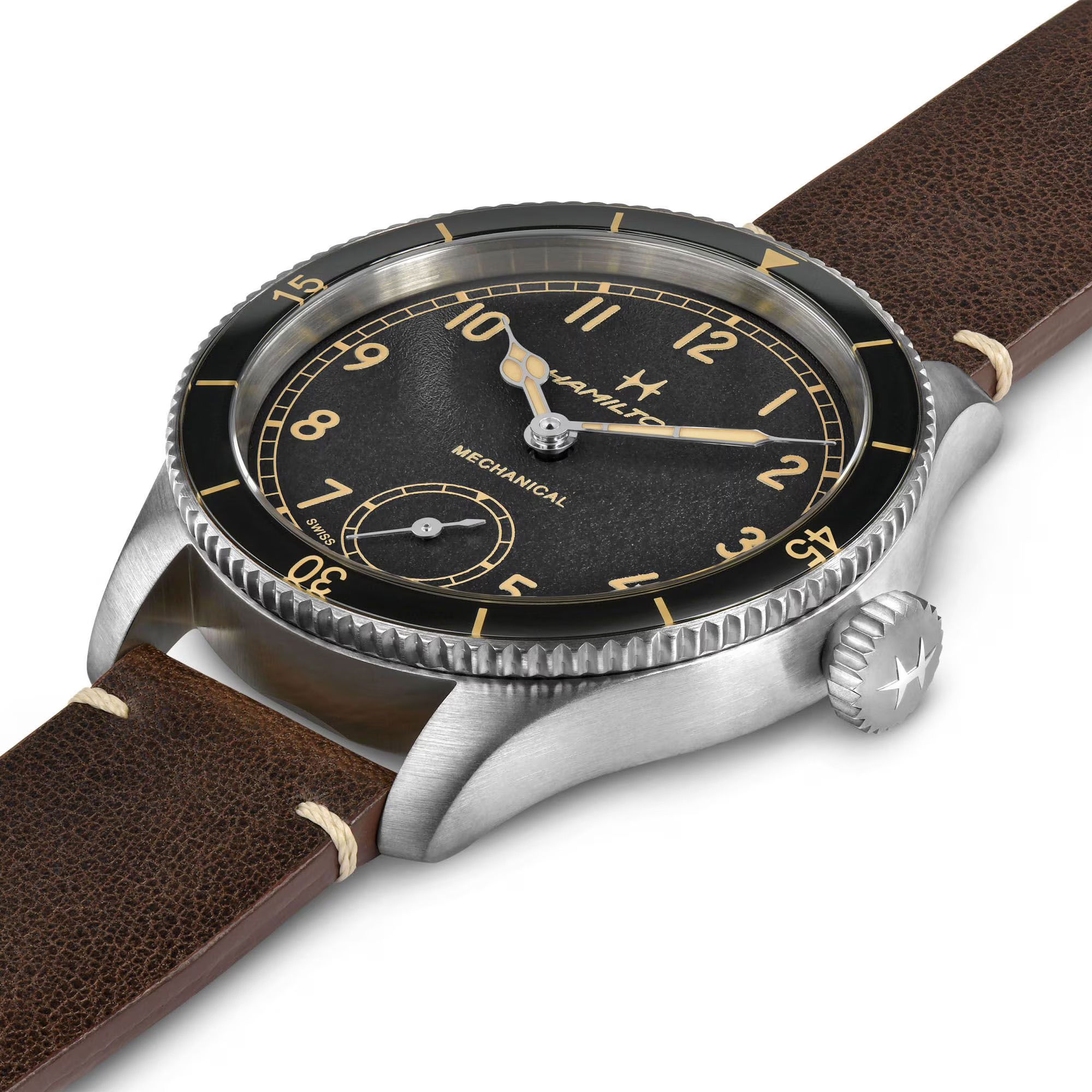 Hamilton H76719530 Khaki Aviation Pilot Pioneer 43mm Erkek Kol Saati
