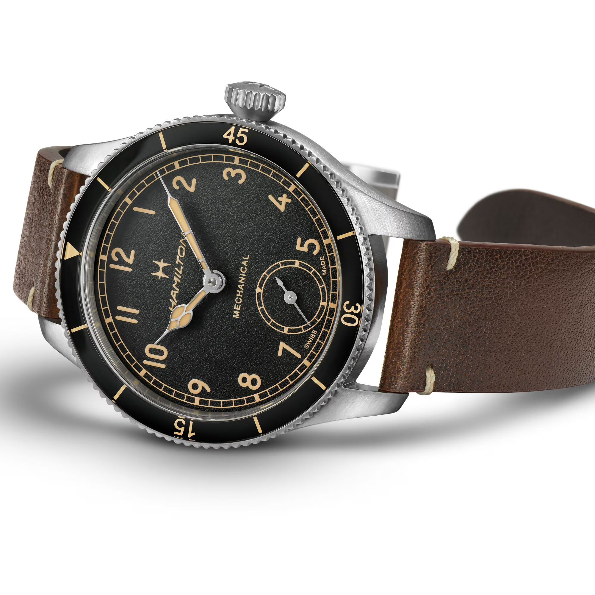 Hamilton H76719530 Khaki Aviation Pilot Pioneer 43mm Erkek Kol Saati