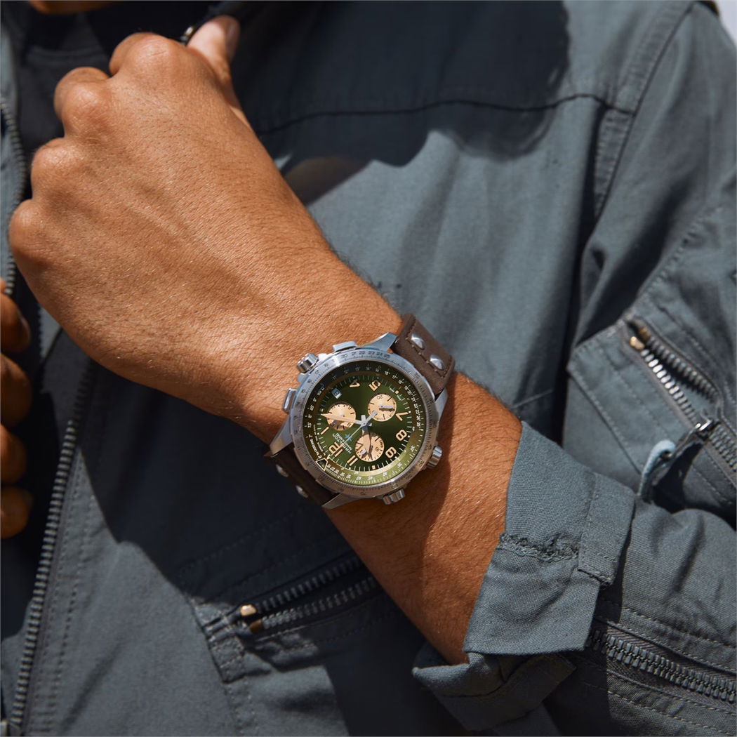 Hamilton H77932560 Khaki Aviation X-Wind GMT Chrono Quartz 46mm Erkek Kol Saati