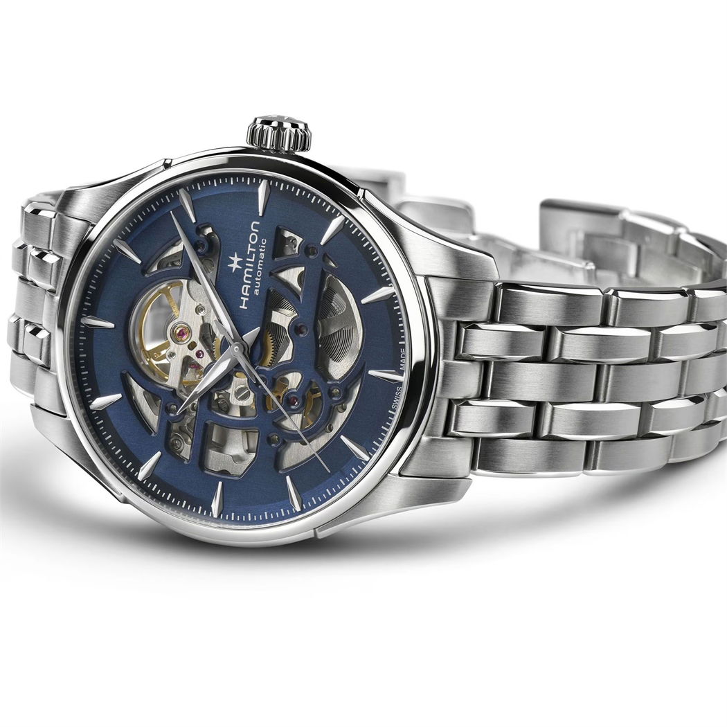 Hamilton H42535141 Jazzmaster Skeleton Auto 40mm Erkek Kol Saati