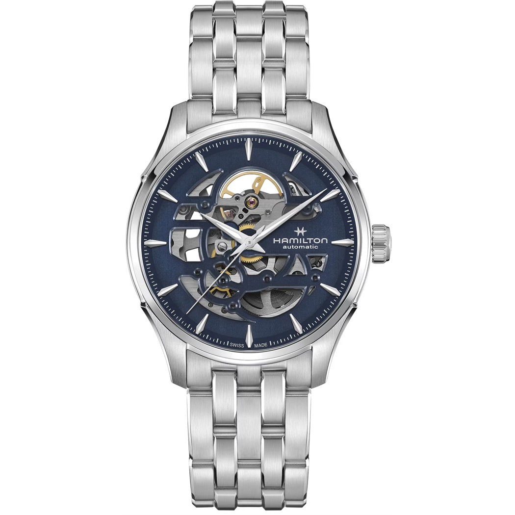 Hamilton H42535141 Jazzmaster Skeleton Auto 40mm Erkek Kol Saati