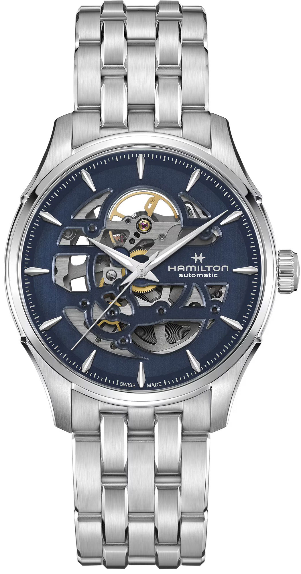 Hamilton H42535141 Jazzmaster Skeleton Auto 40mm Erkek Kol Saati