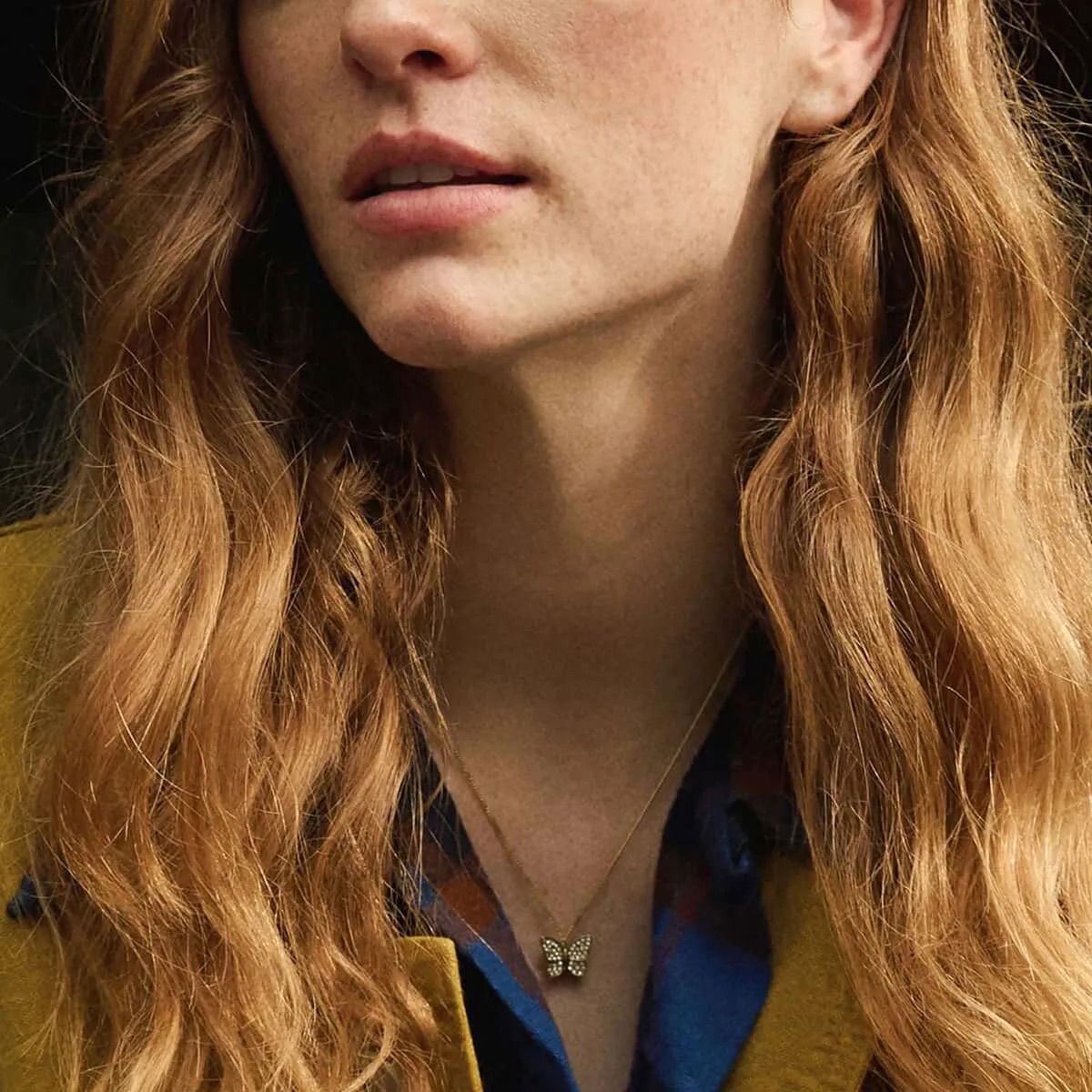 Fossil Jf04920-710 Kelebek Kadın Kolye