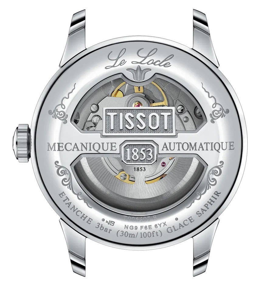 Tissot Le Locle 39.3mm T0064071105300 - Otomatik Erkek Kol Saati (T006.407.11.053.00)